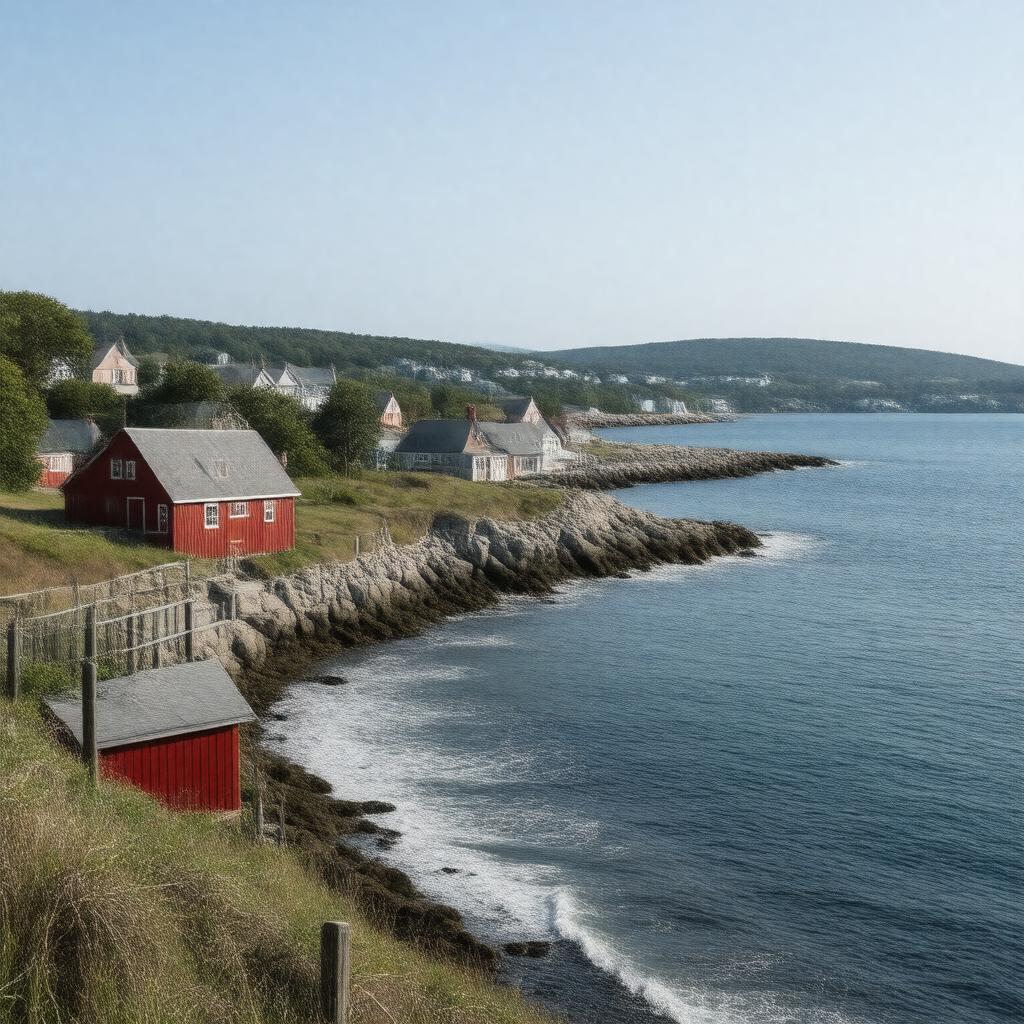 AI-created image of Rockport, Massachusetts