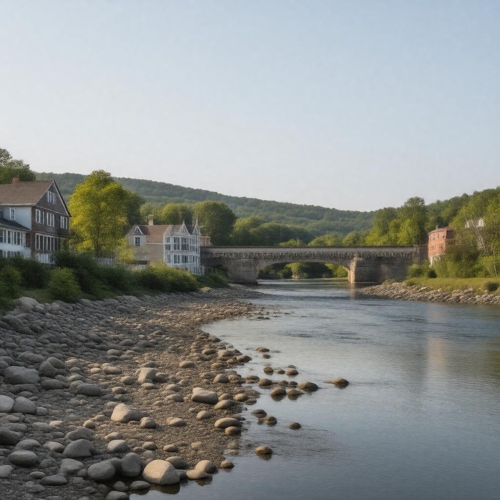 AI-created image of Rocks Village