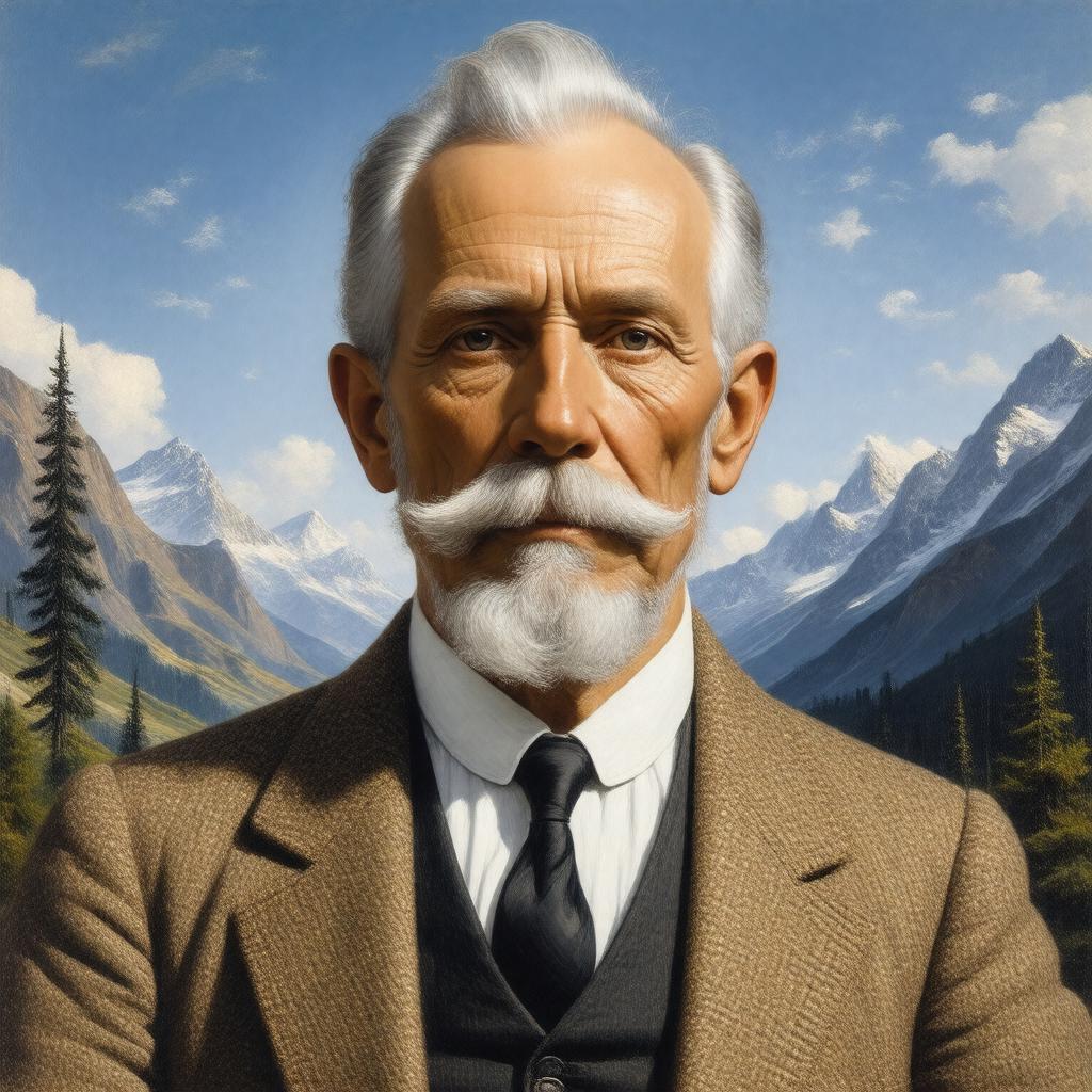 AI-created image of Rockwell Kent