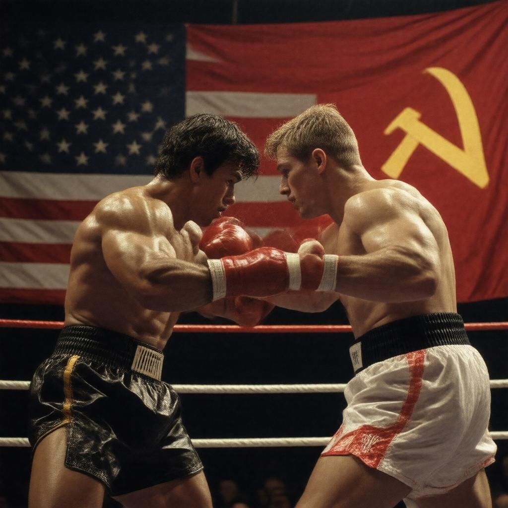 AI-created image of Rocky IV