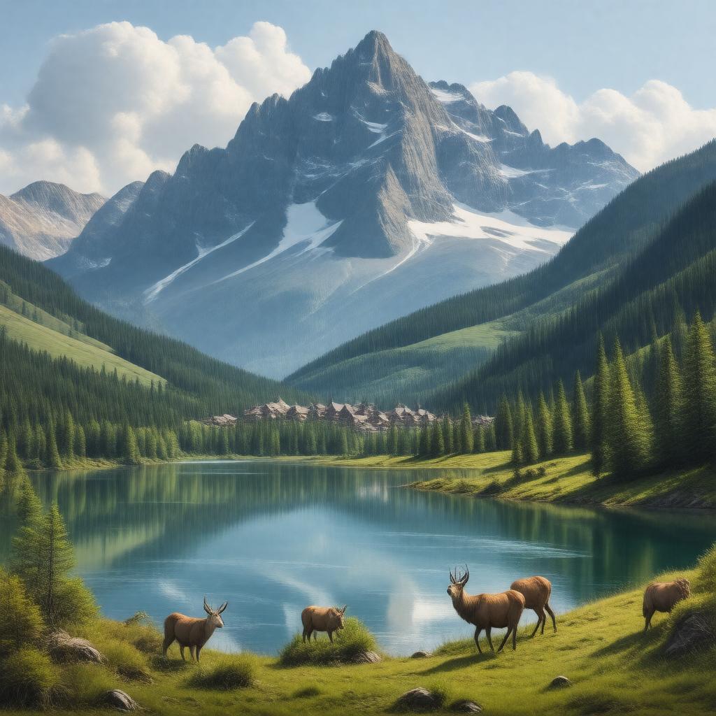 AI-created image of Rocky Mountain Region