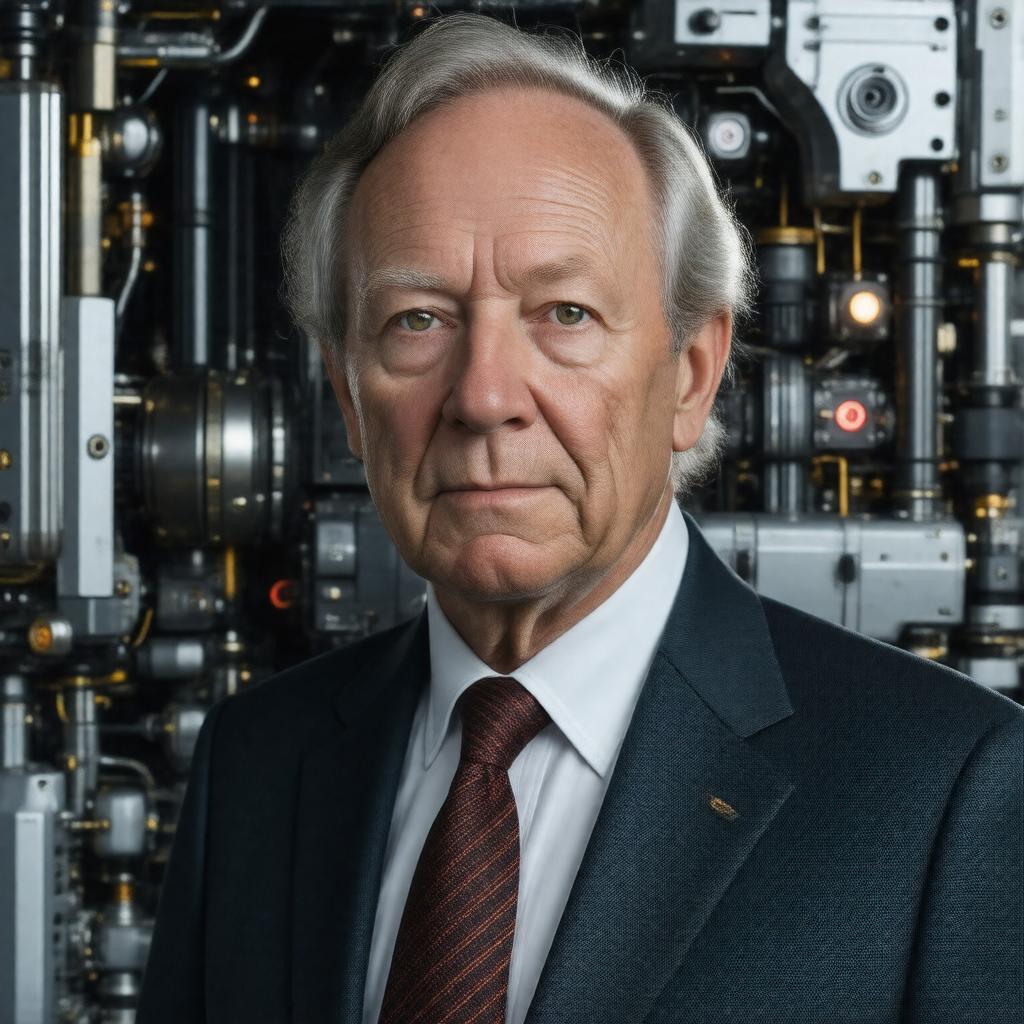 AI-created image of Rodney Brooks