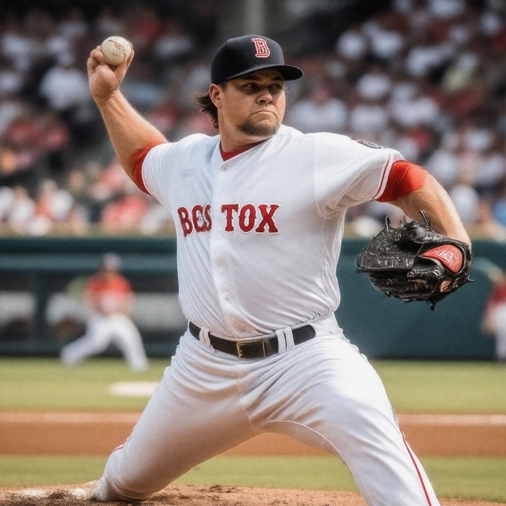 AI-created image of Roger Clemens