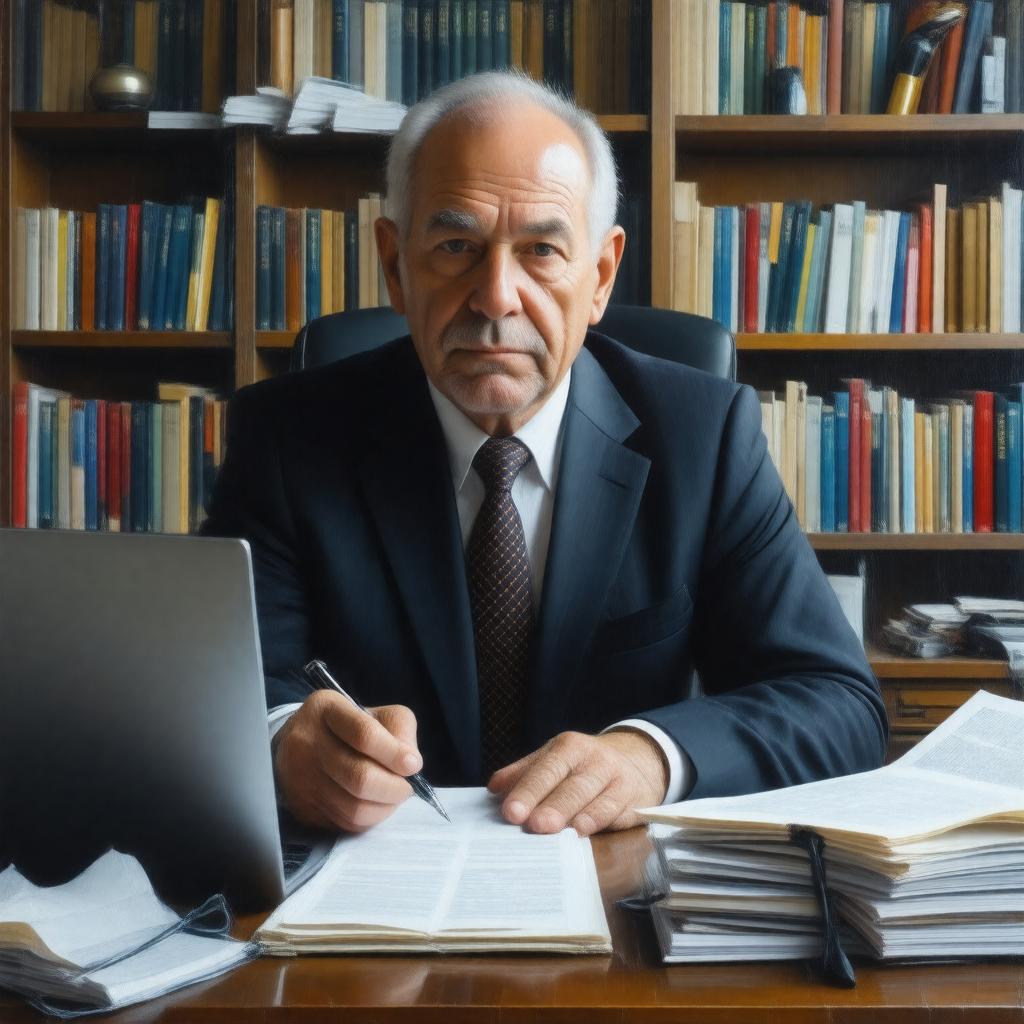 AI-created image of Roger Cohen