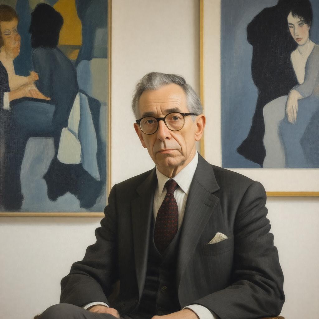 AI-created image of Roger Fry