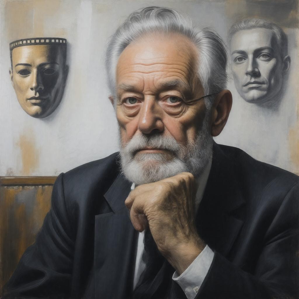 AI-created image of Roger Michell