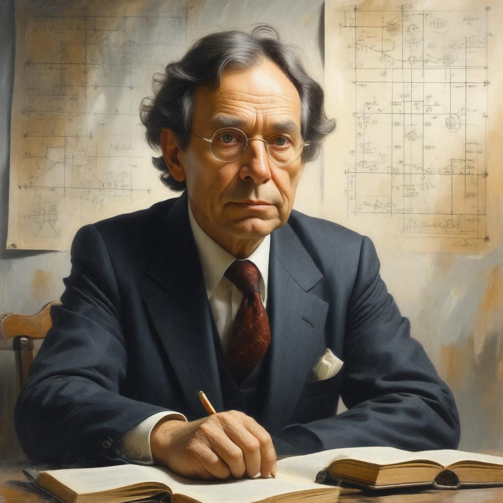 AI-created image of Roger Penrose