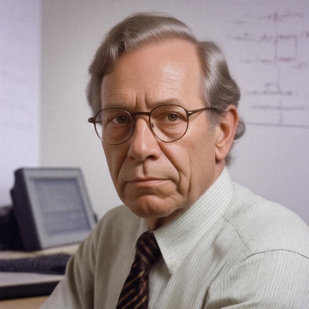 Click to view larger image AI-created image of Roger Schlafly