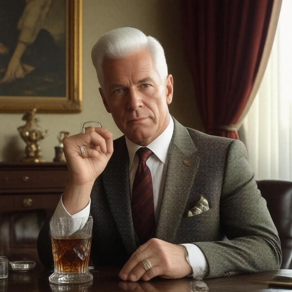 AI-created image of Roger Sterling