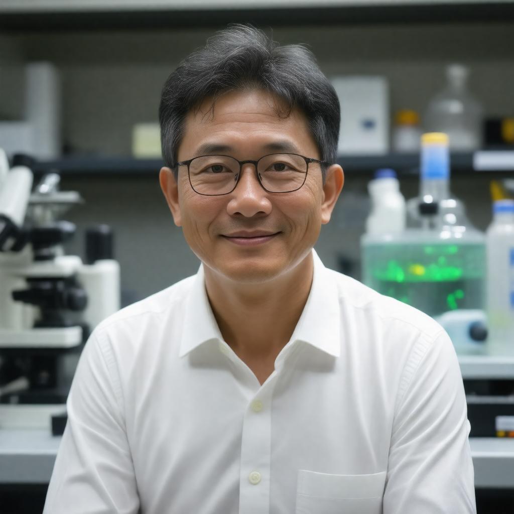 AI-created image of Roger Tsien