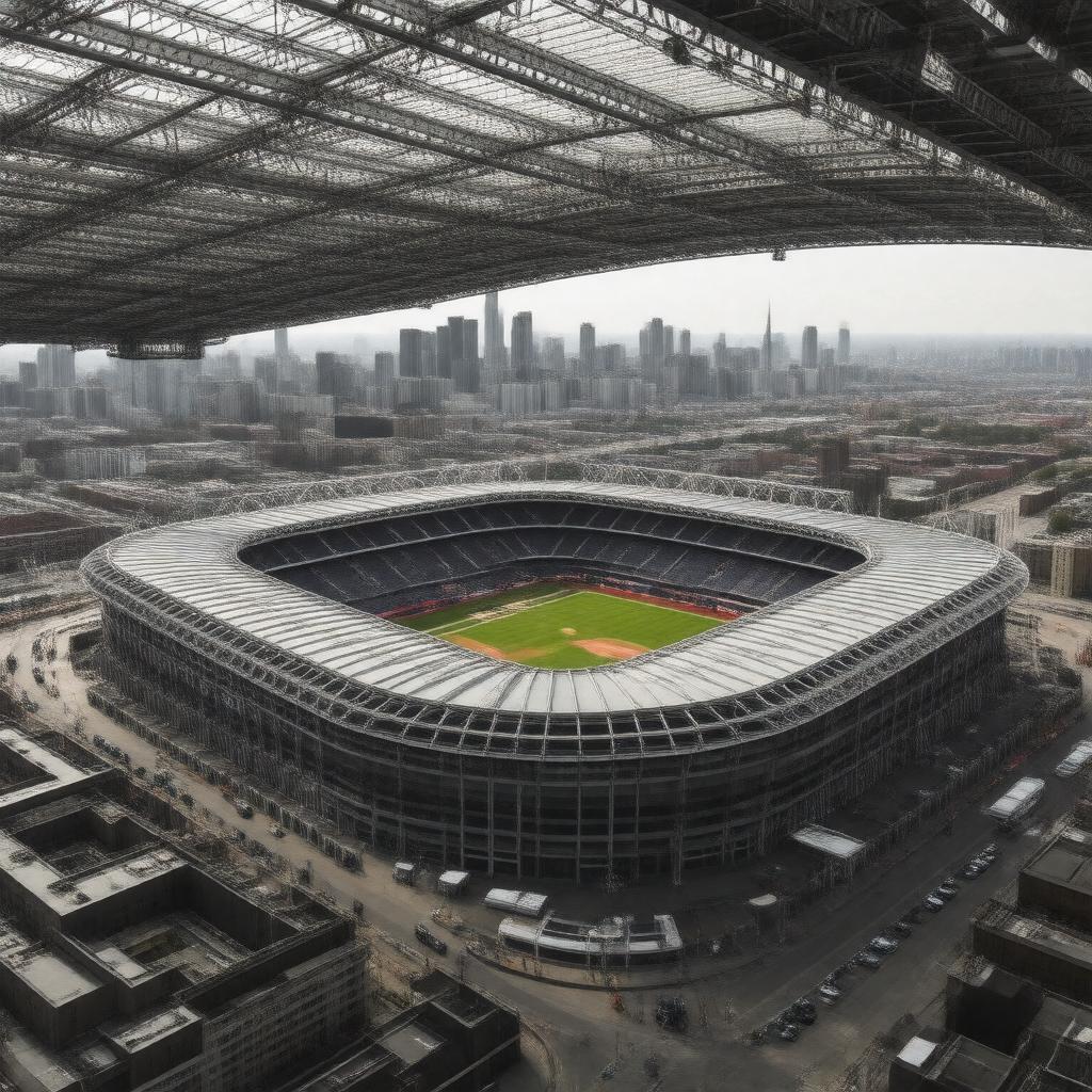 AI-created image of Rogers Centre
