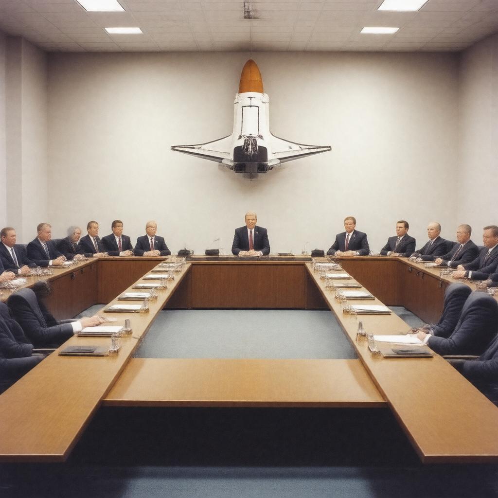 AI-created image of Rogers Commission (Challenger disaster investigation)