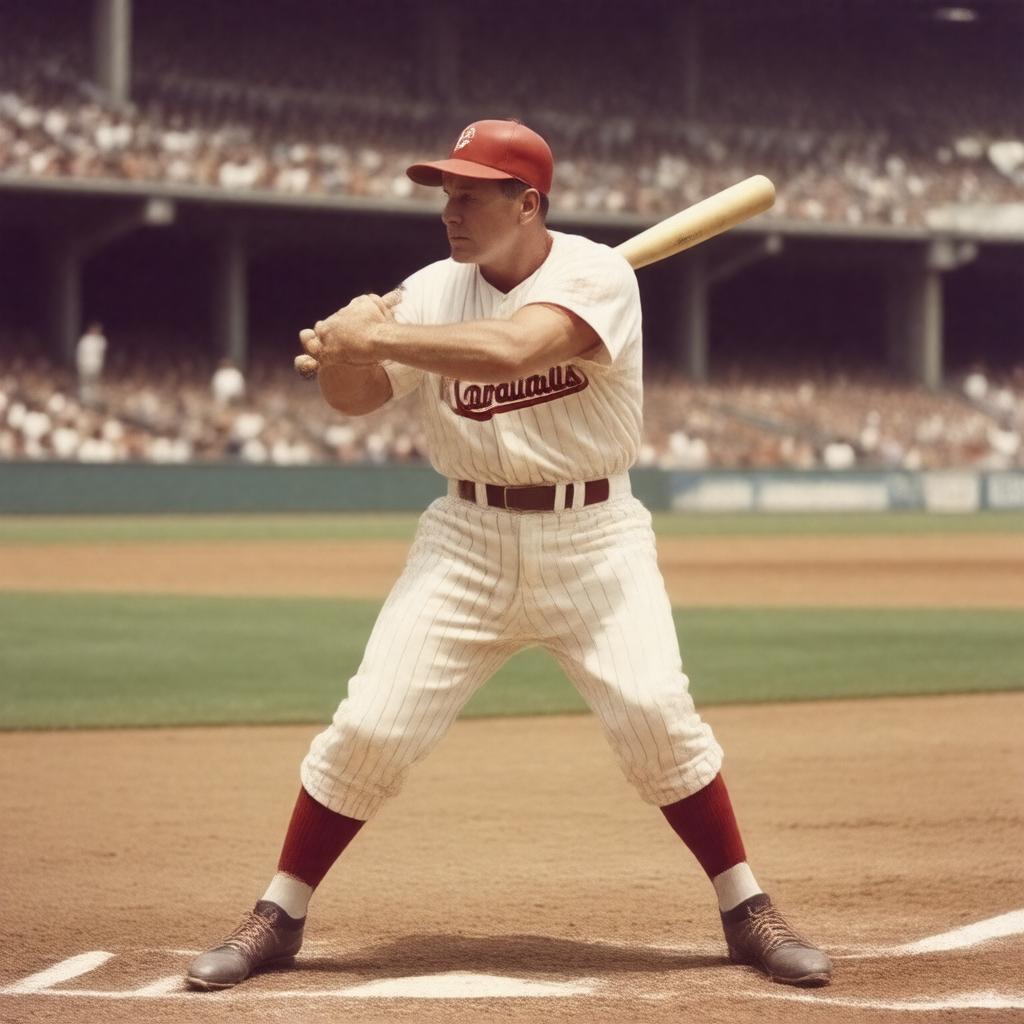 AI-created image of Rogers Hornsby