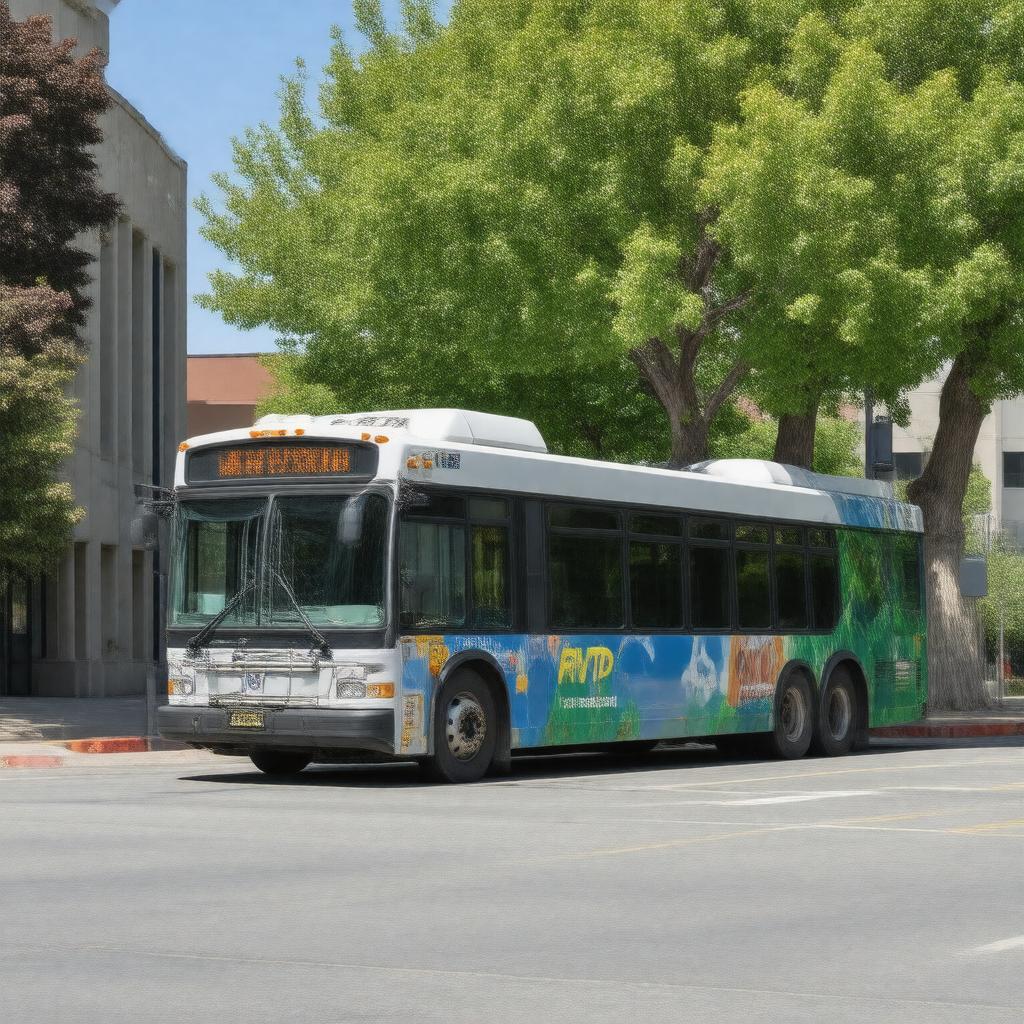 AI-created image of Rogue Valley Transportation District