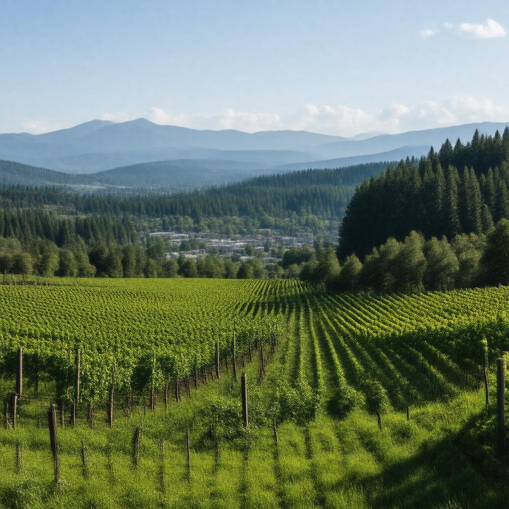 AI-created image of Rogue Valley