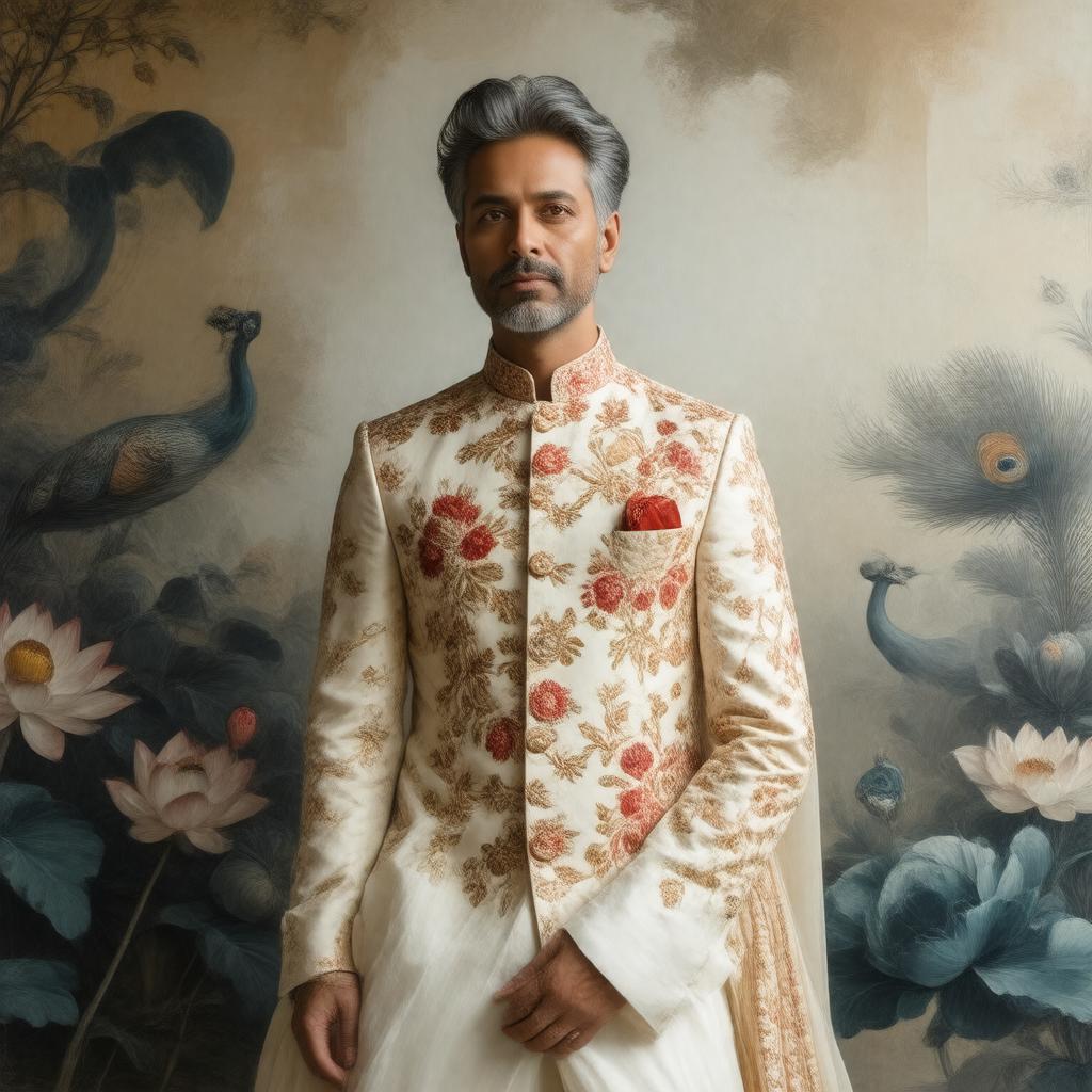 AI-created image of Rohit Bal