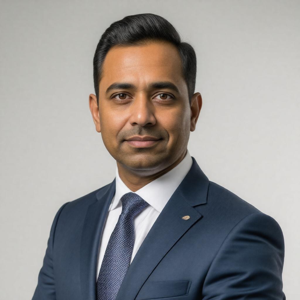 AI-created image of Rohit Chopra