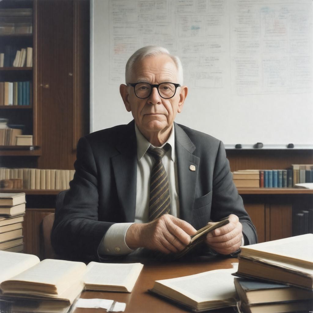 Click to view larger image AI-created image of Roland C. Nickerson