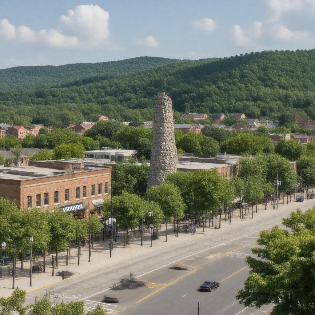 AI-created image of Rolla, Missouri