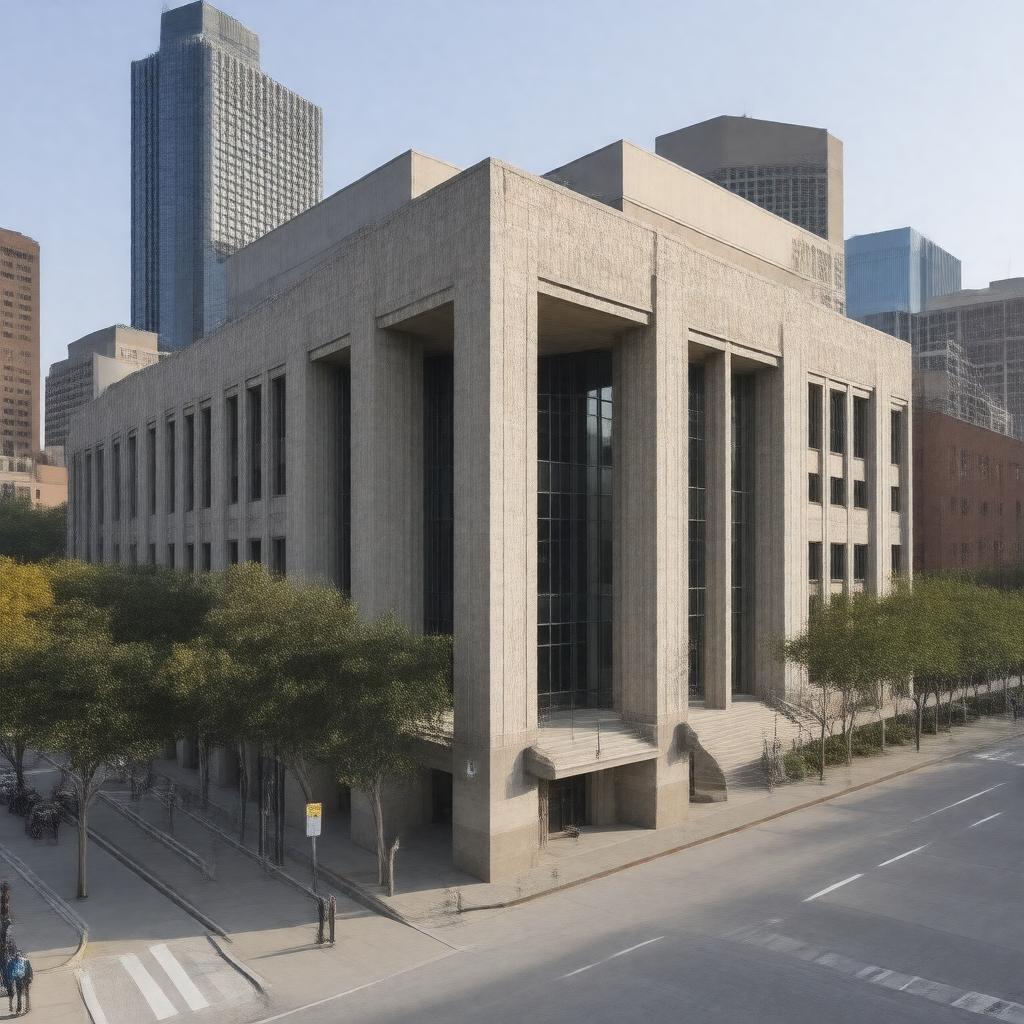 AI-created image of Rollins School of Public Health