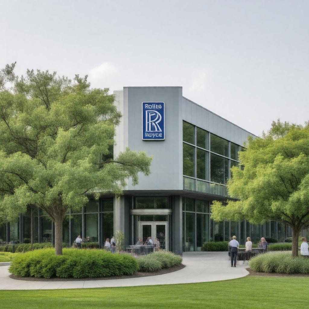 Click to view larger image AI-created image of Rolls-Royce North America