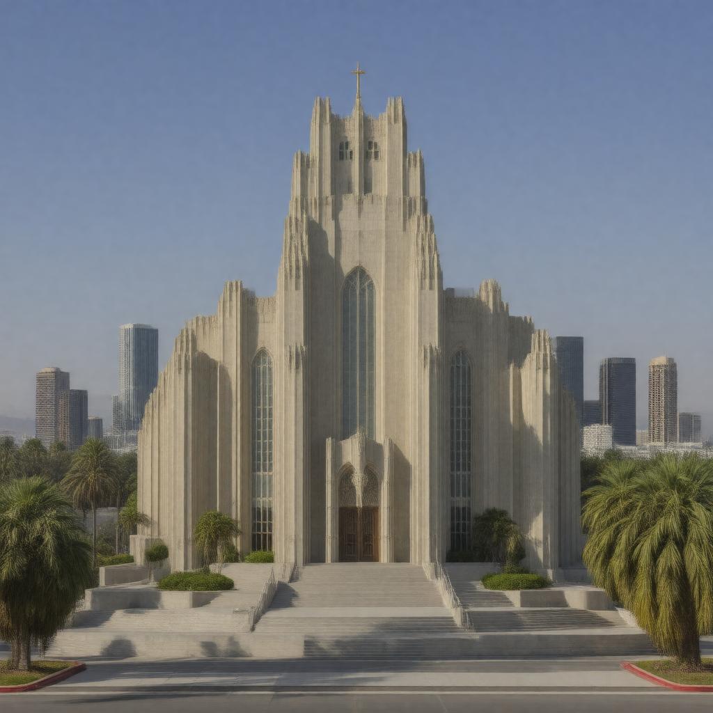 Click to view larger image AI-created image of Roman Catholic Archdiocese of Los Angeles
