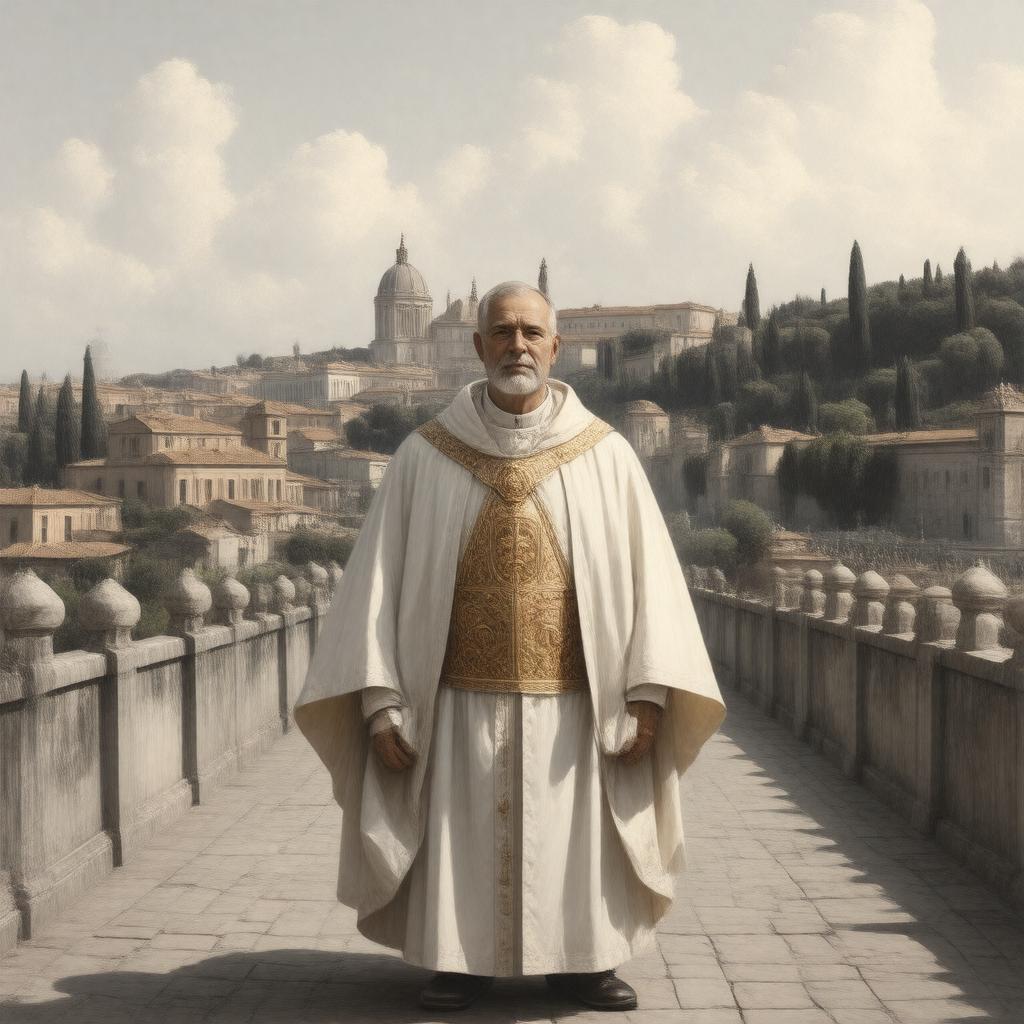 AI-created image of Roman Catholic (Jesuit)