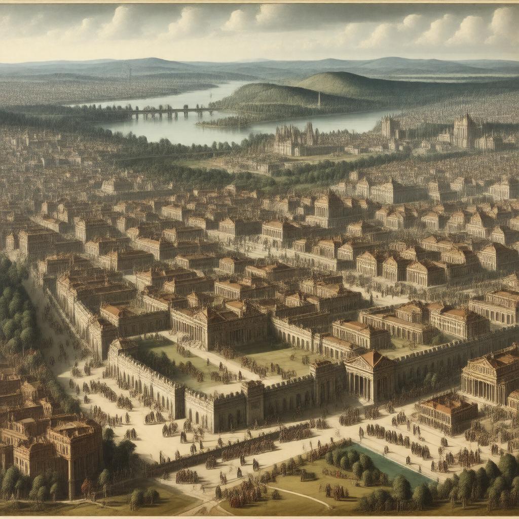 AI-created image of Roman period (as Londinium)