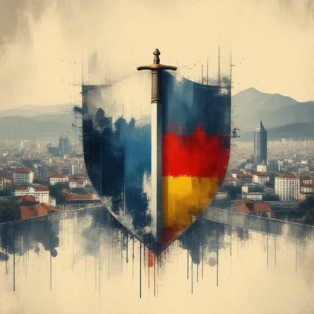 Click to view larger image AI-created image of Romanian Fencing Federation