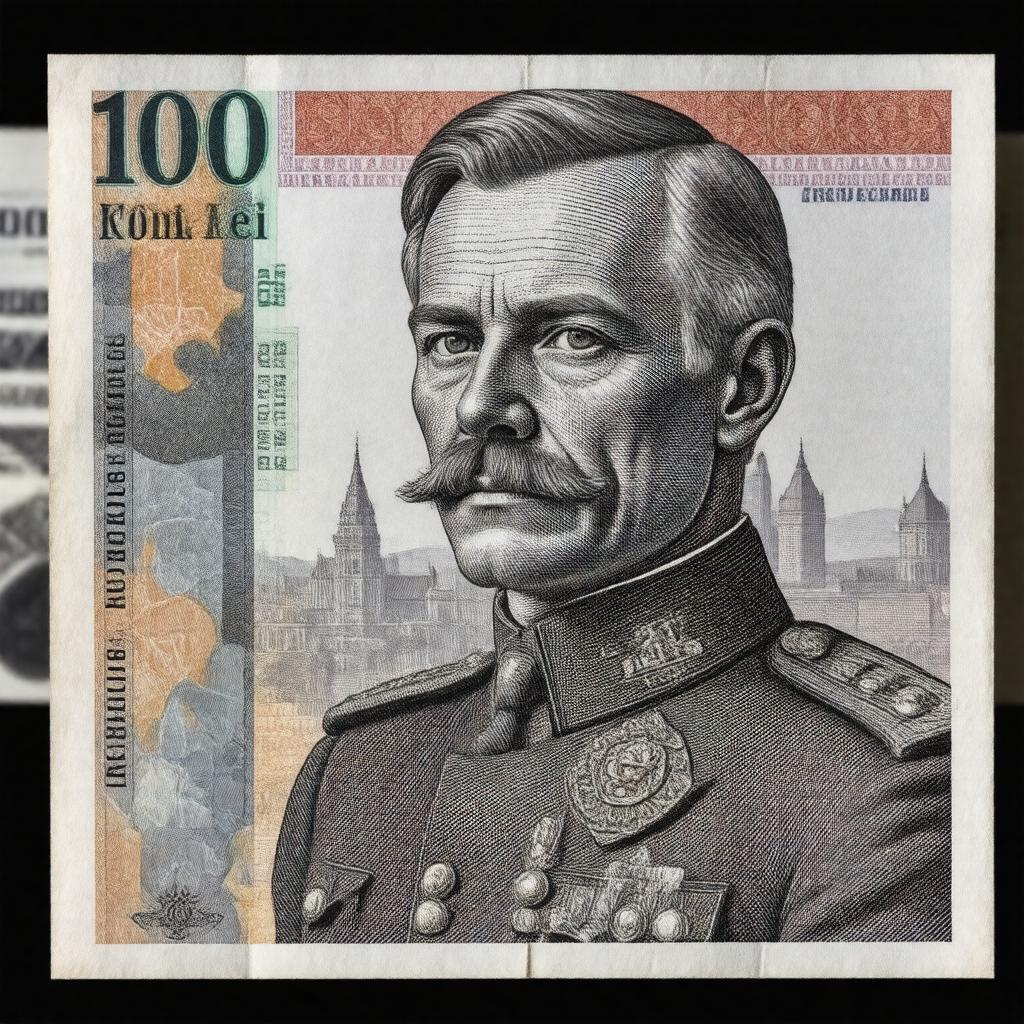 Click to view larger image AI-created image of Romanian leu