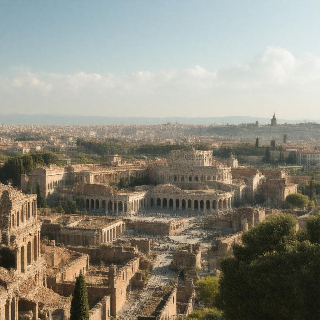 AI-created image of Rome