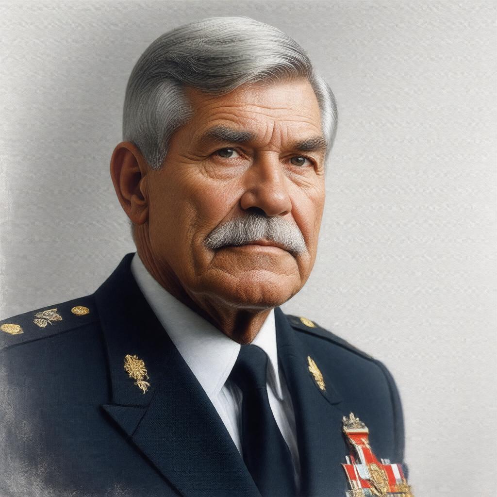 AI-created image of Romeo Dallaire
