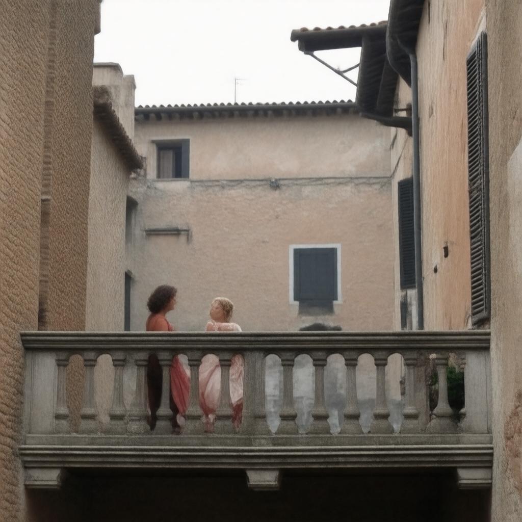 AI-created image of Romeo and Juliet (film)