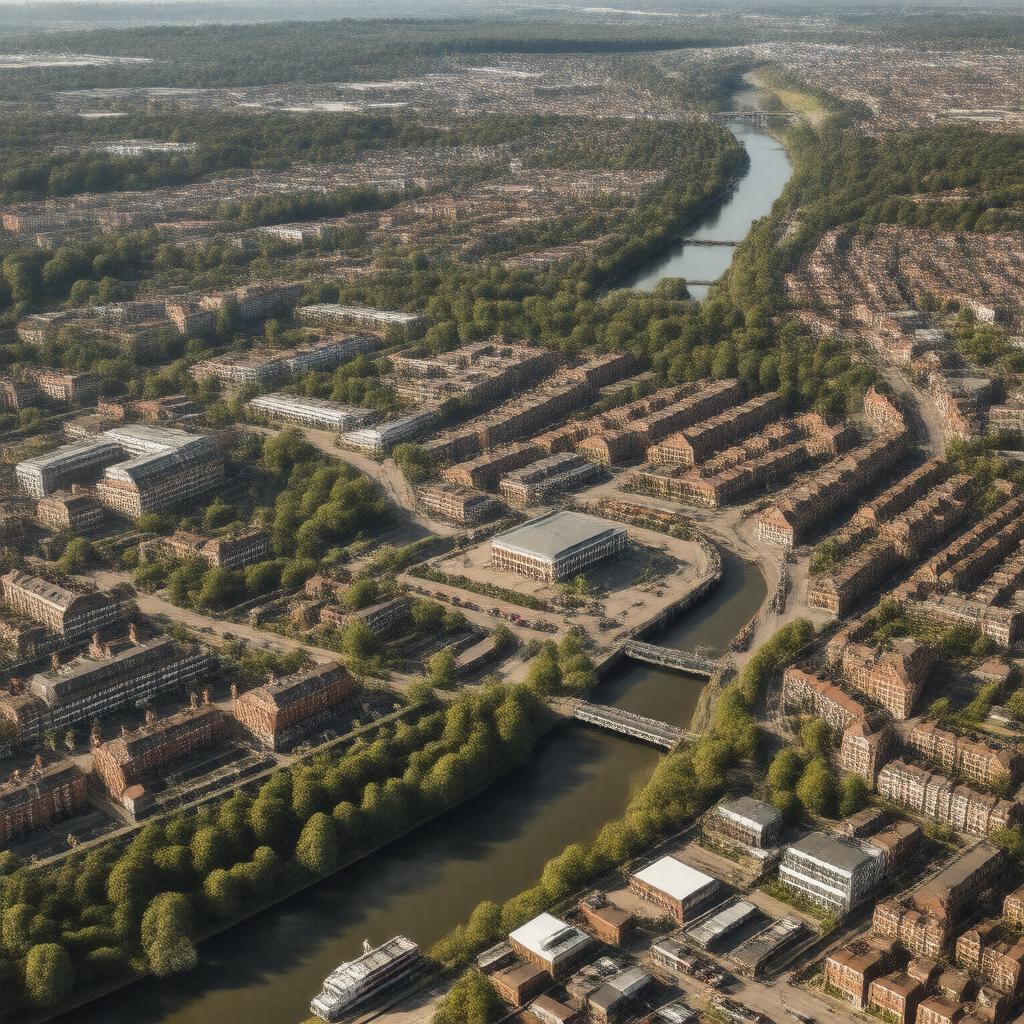 AI-created image of Romford, England