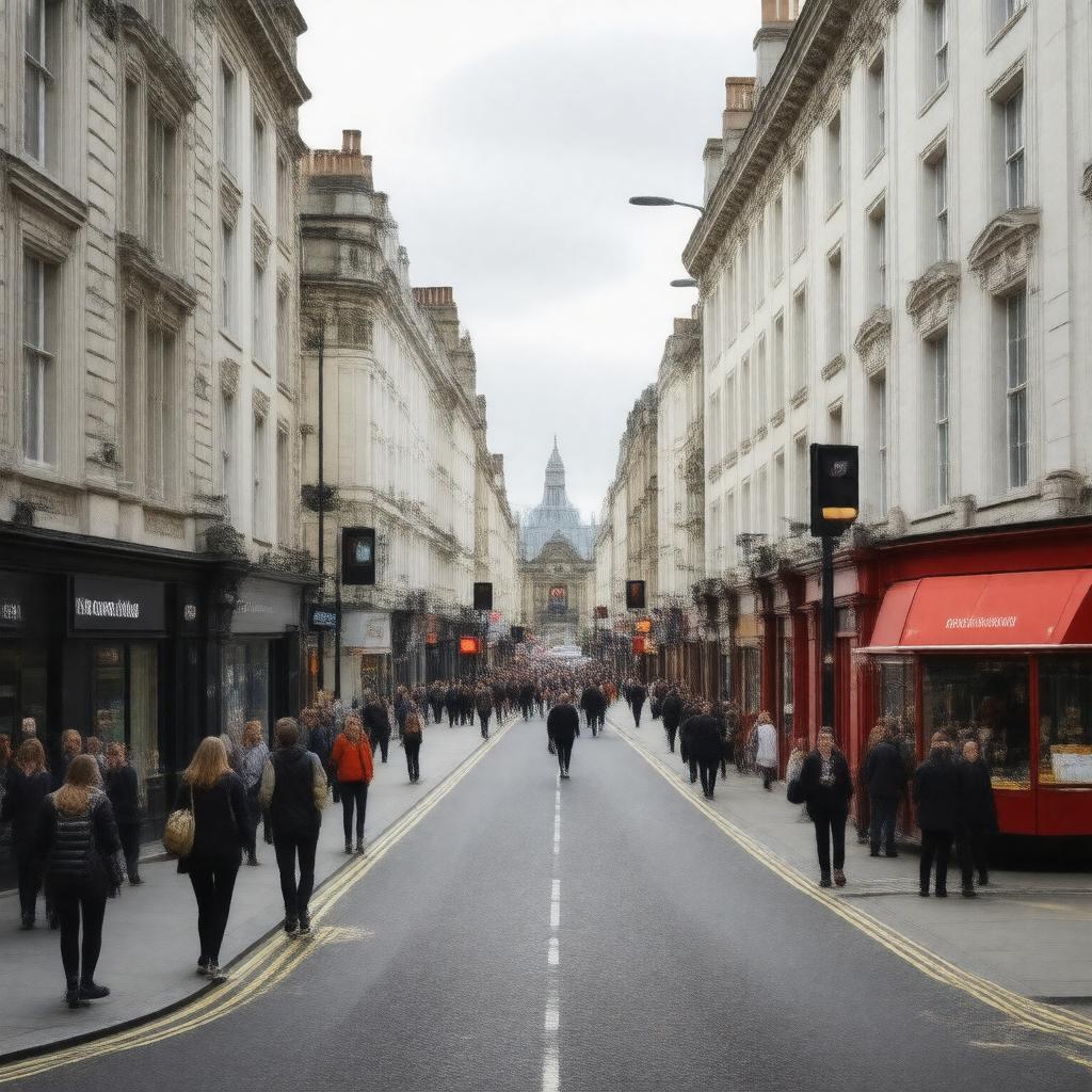 AI-created image of Romilly Street