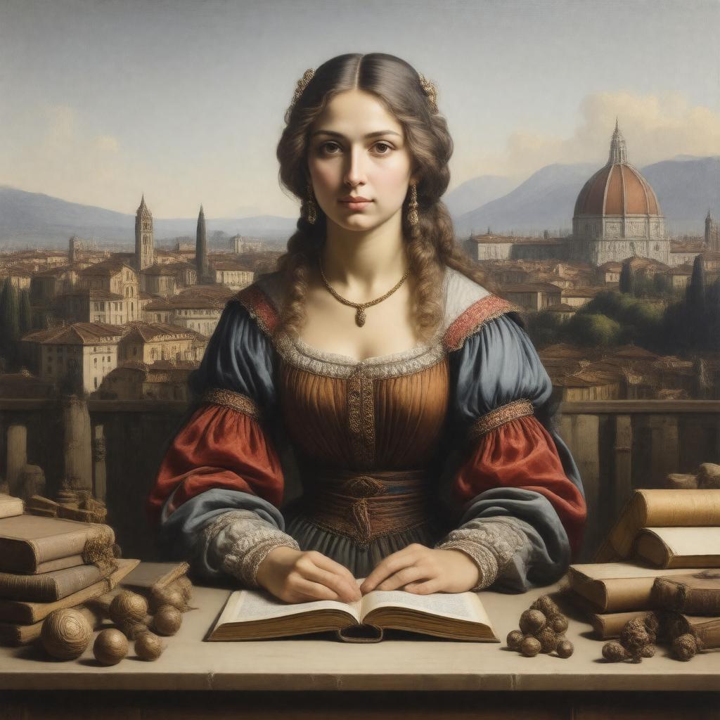 AI-created image of Romola de' Bardi