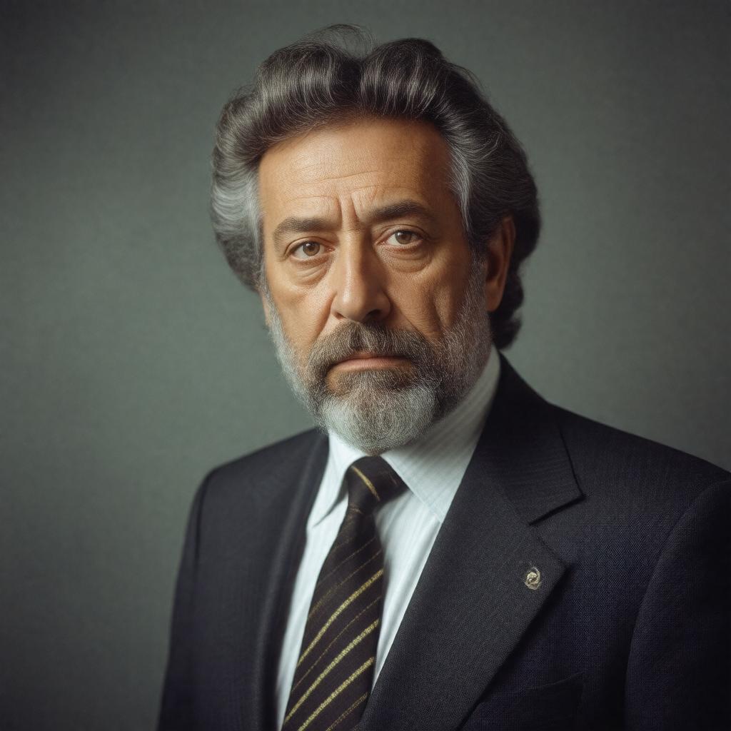 AI-created image of Ron Silver