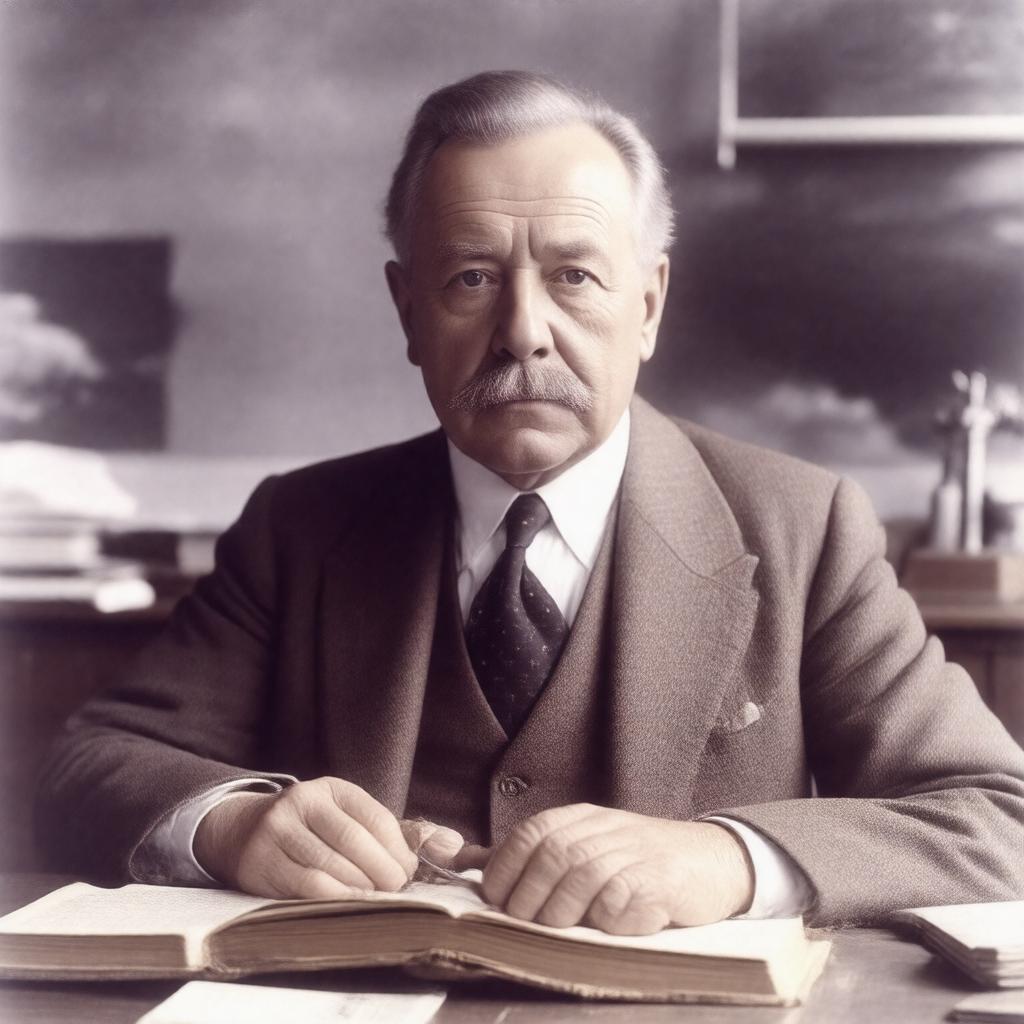 AI-created image of Ronald Aylmer Fisher