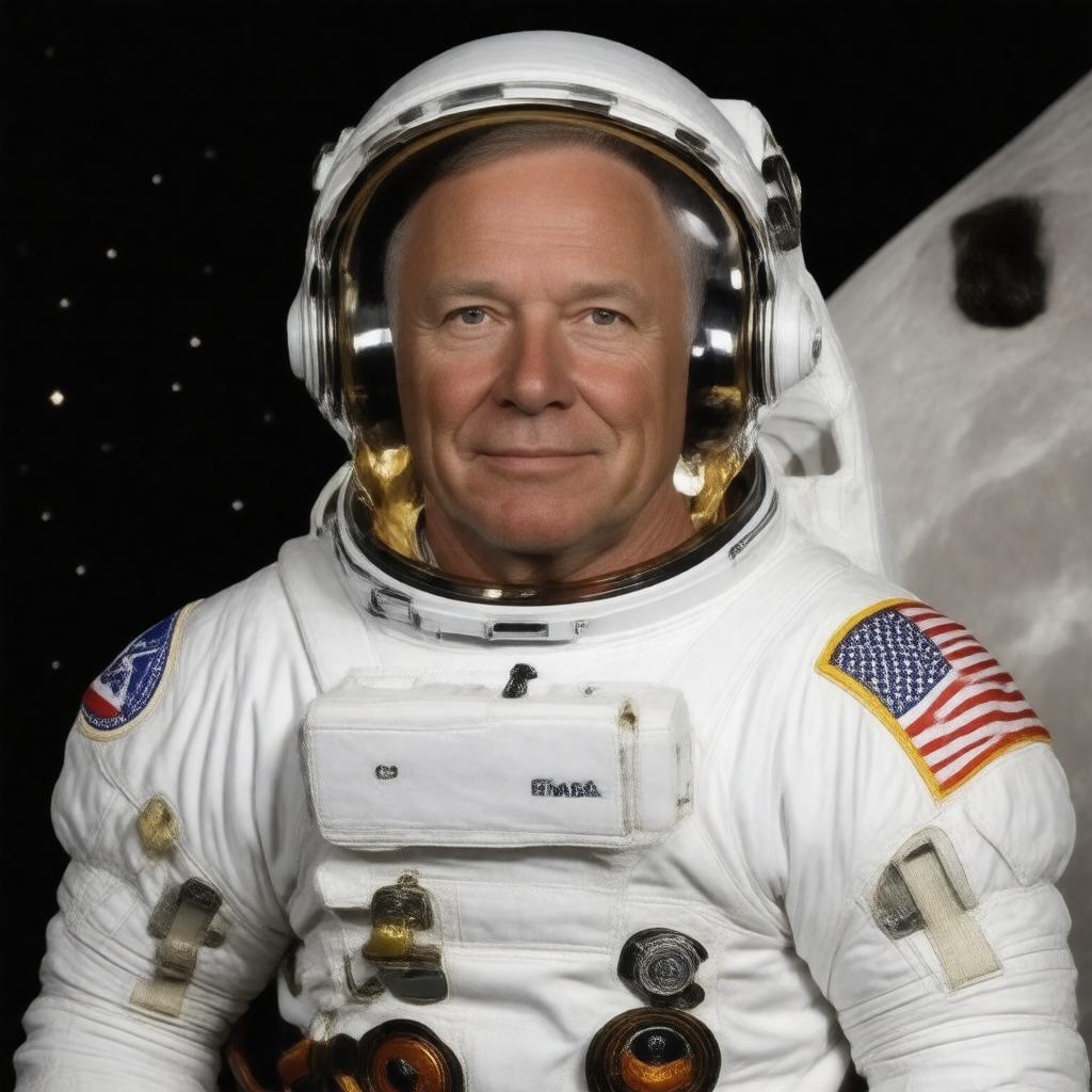 AI-created image of Ronald Evans