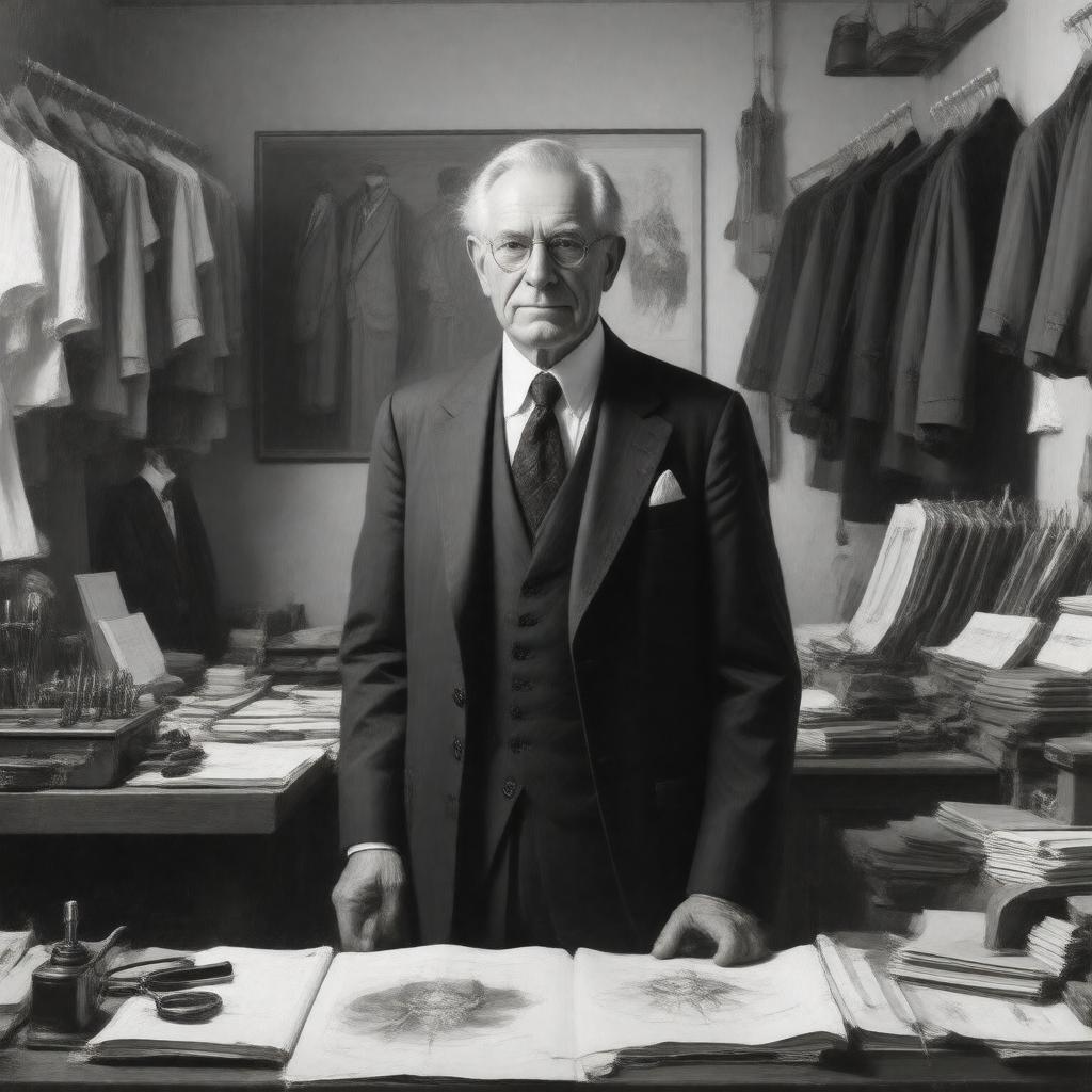 AI-created image of Ronald Goldsmith