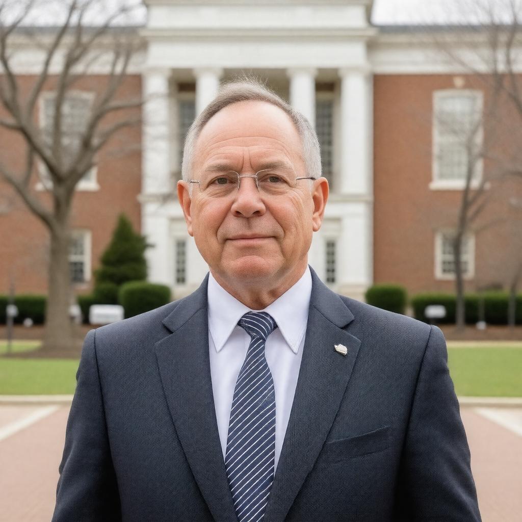 AI-created image of Ronald J. Daniels