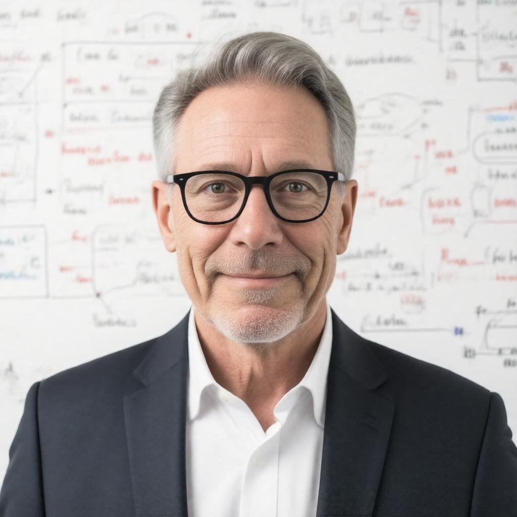 Click to view larger image AI-created image of Ronald Kaplan