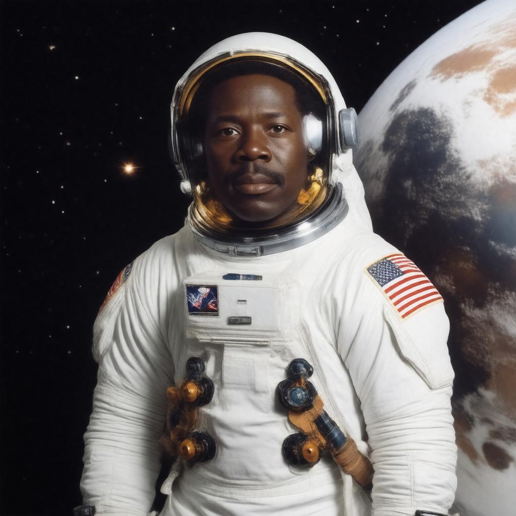 AI-created image of Ronald McNair