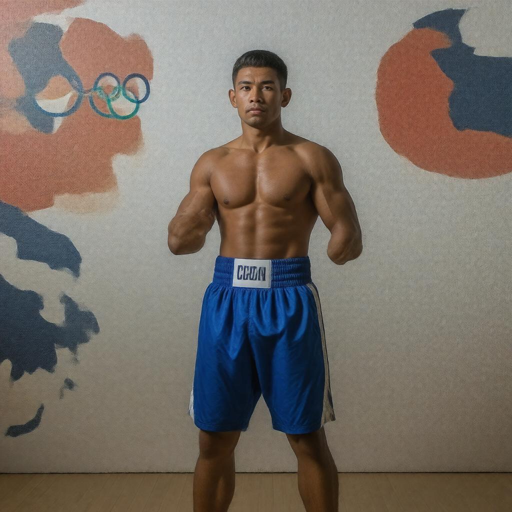 AI-created image of Roniel Iglesias