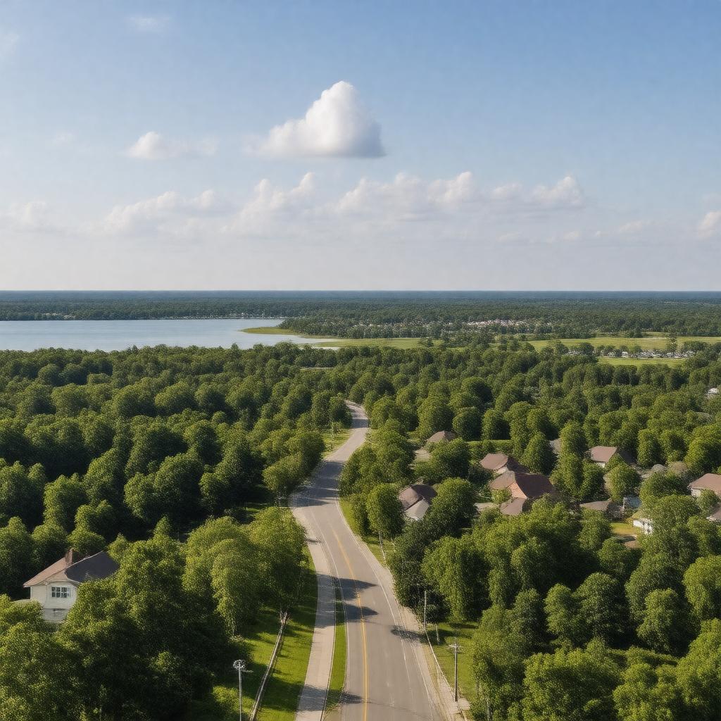 AI-created image of Ronkonkoma