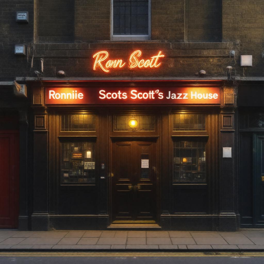 AI-created image of Ronnie Scott's Jazz House