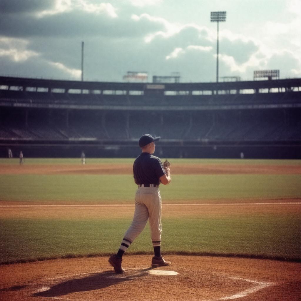 AI-created image of Rookie of the Year (1947)