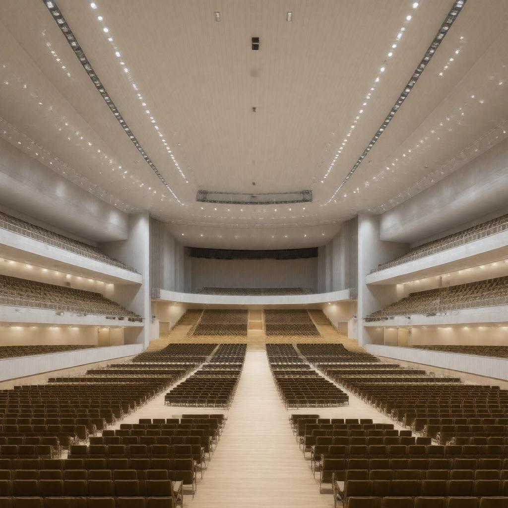 AI-created image of Roone Arledge Auditorium
