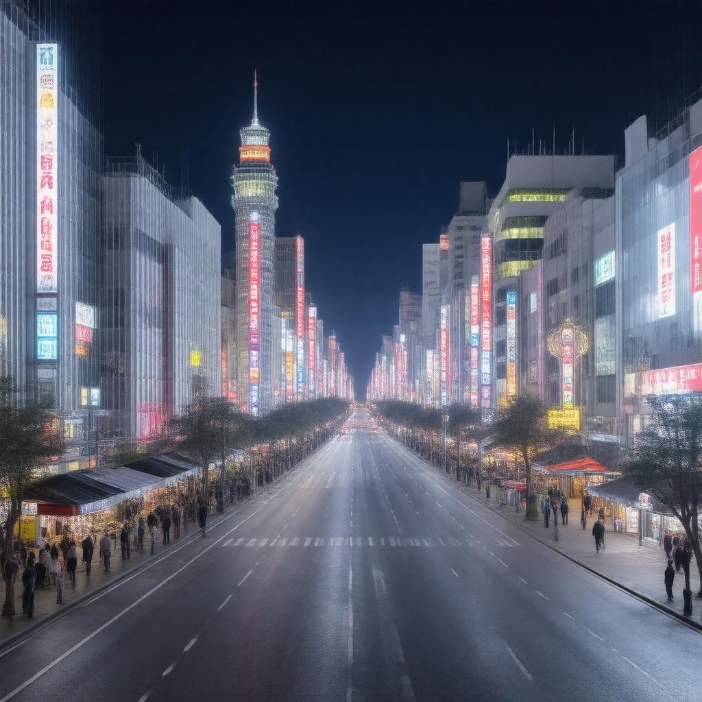 Click to view larger image AI-created image of Roppongi