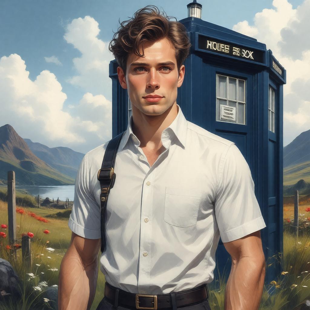 AI-created image of Rory Williams